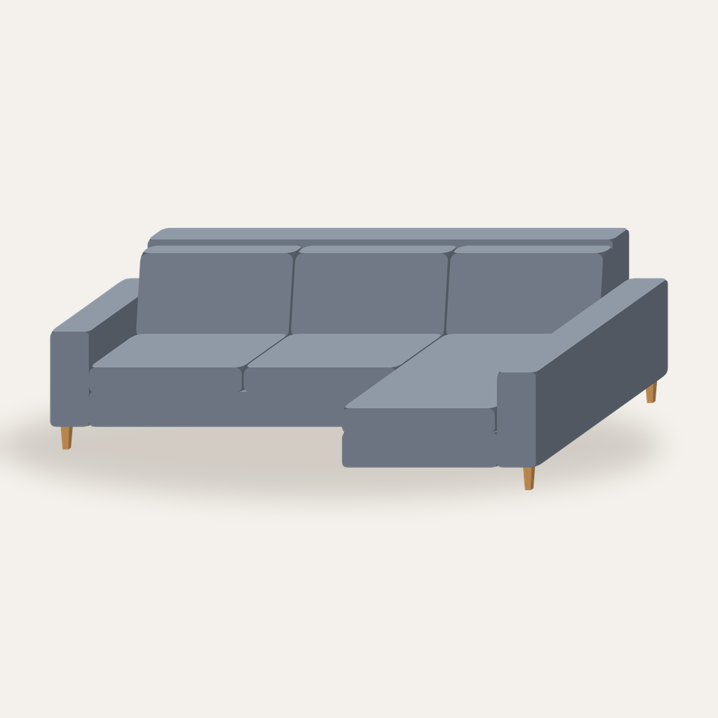 [HR-SEC-3P] Harbor 3-Piece Sectional