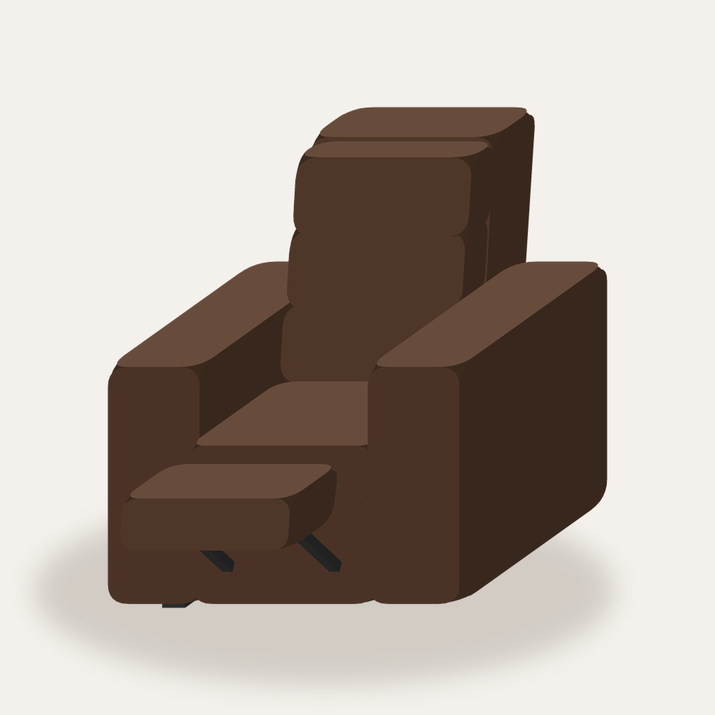 [AS-LTH-RCL] Aspen Leather Power Recliner