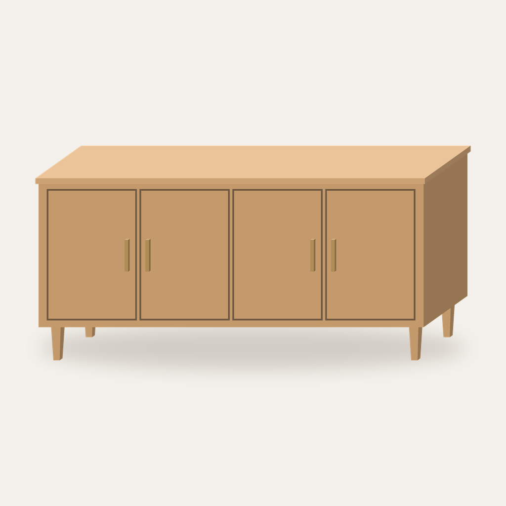[HR-SDB] Harbor Oak Sideboard