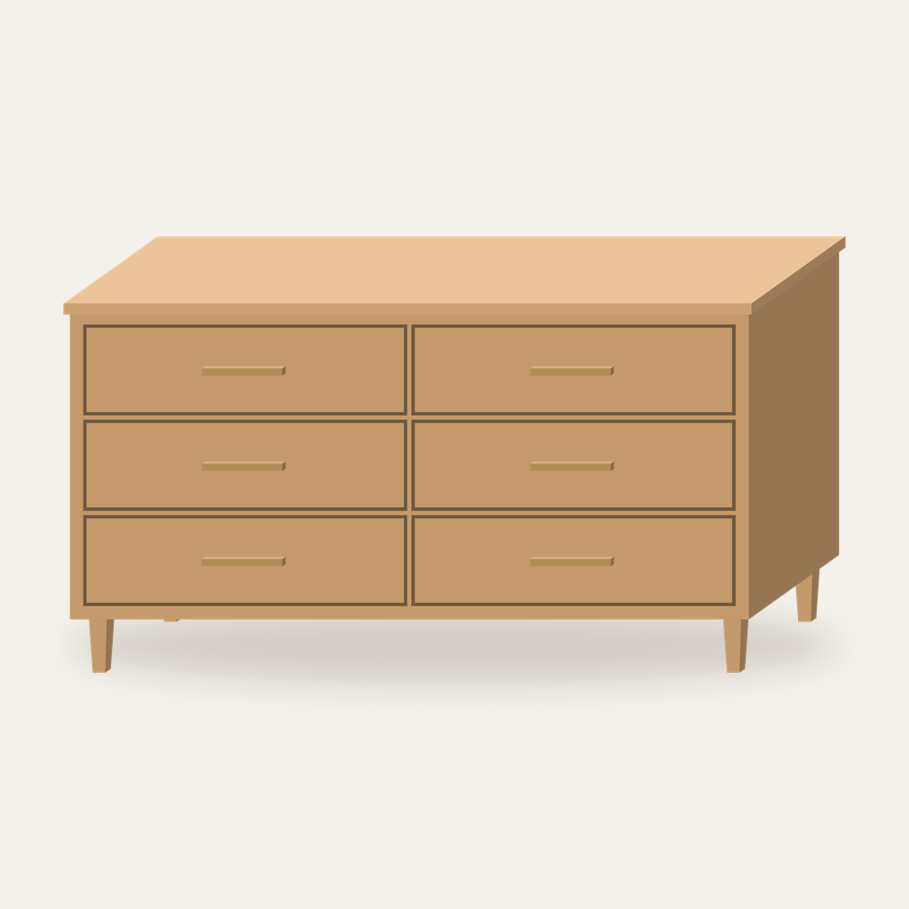 Fairview 6-Drawer Dresser